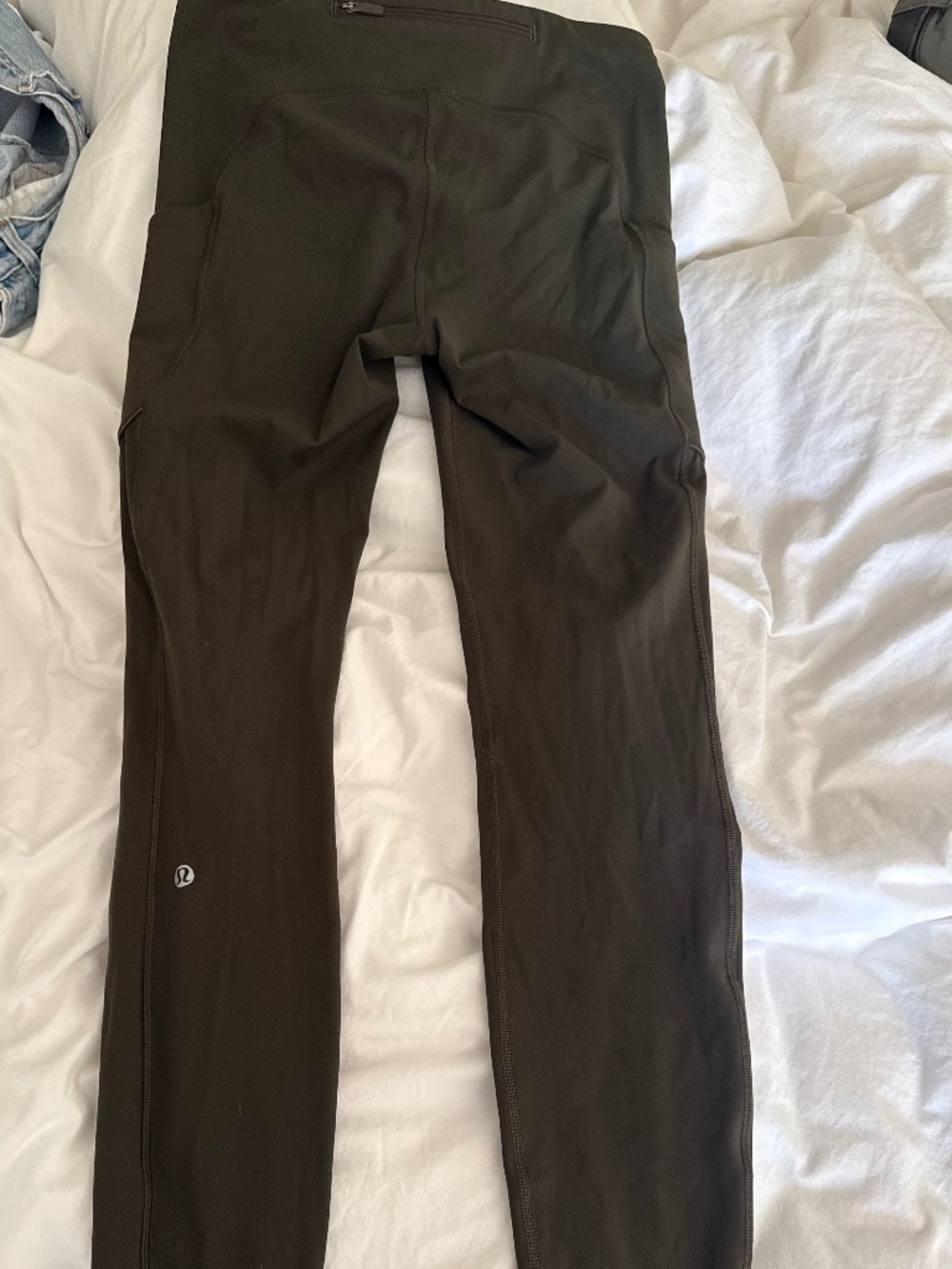 Lululemon Army Green 7/8 Leggings